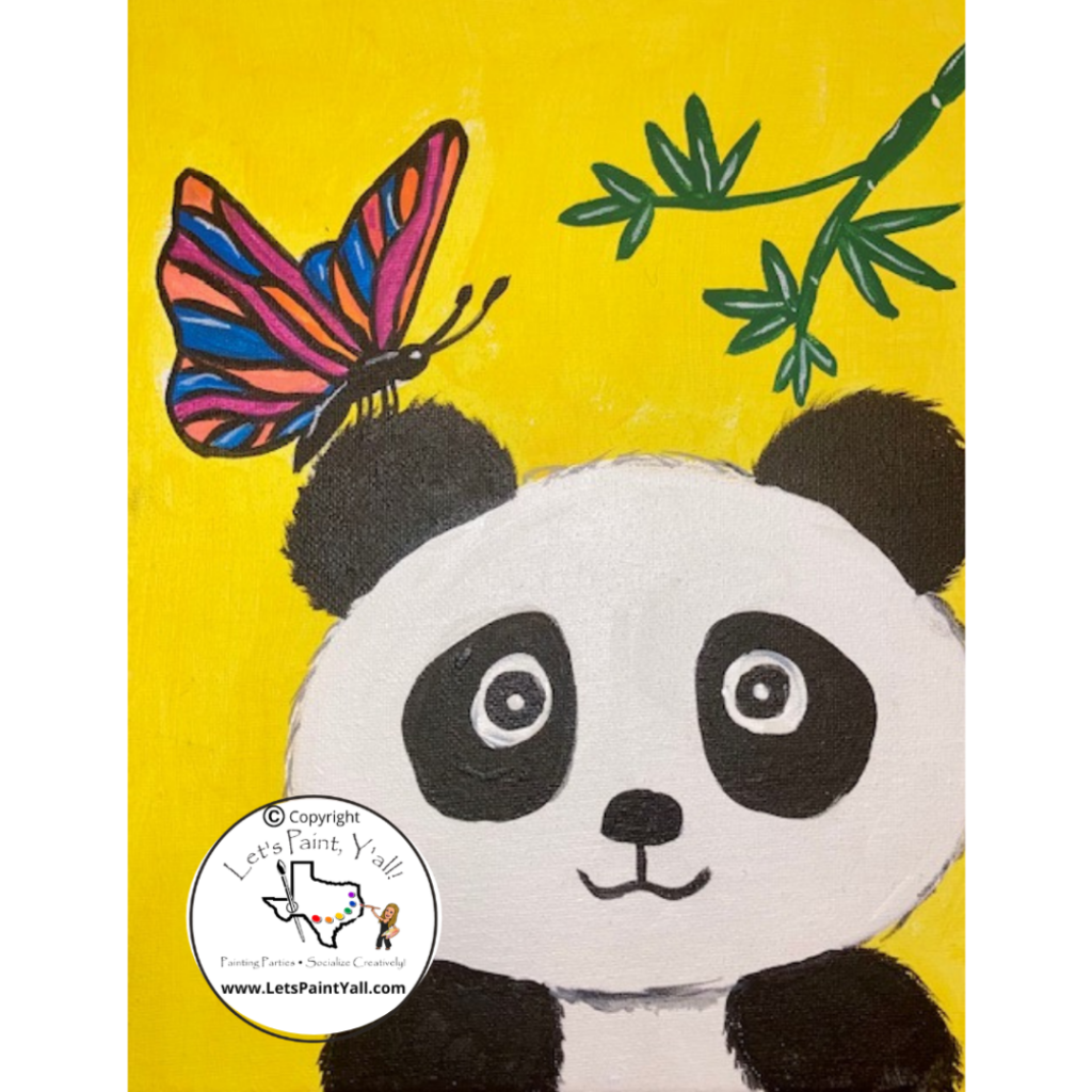 PANDA with BUTTERFLY