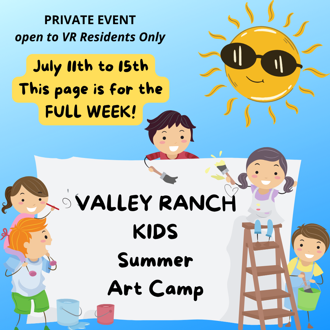 VALLEY RANCH KIDS Summer Art Camp (3)