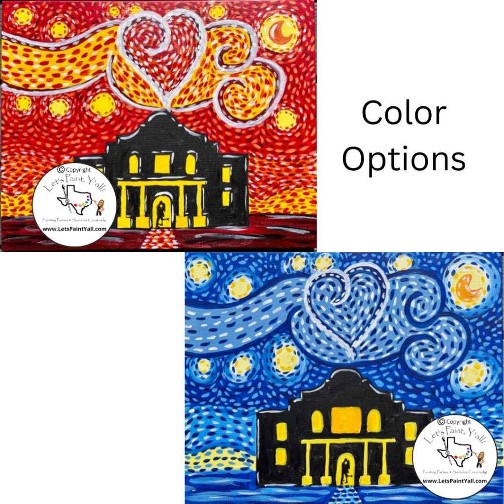 STARRY TEXAS LOVE - color options