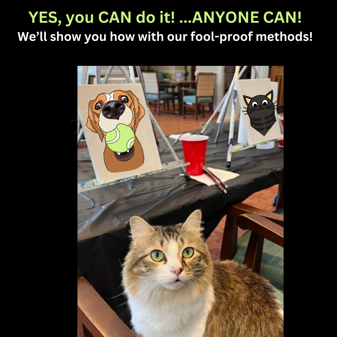 Yes you CAN paint your pet